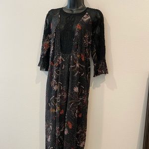 Free People Beaded Maxi Dress
